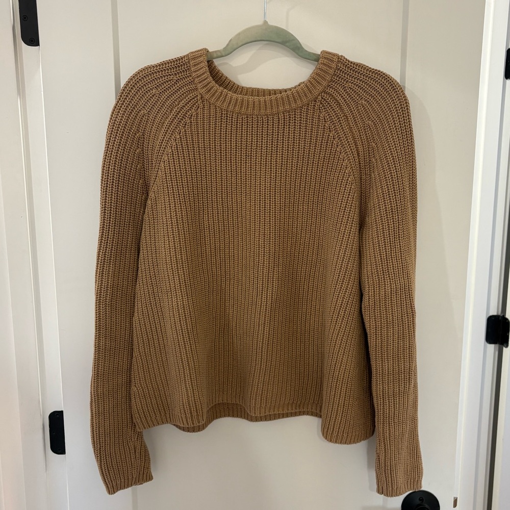 Quince 100% Organic Cotton Fisherman Crew Sweater